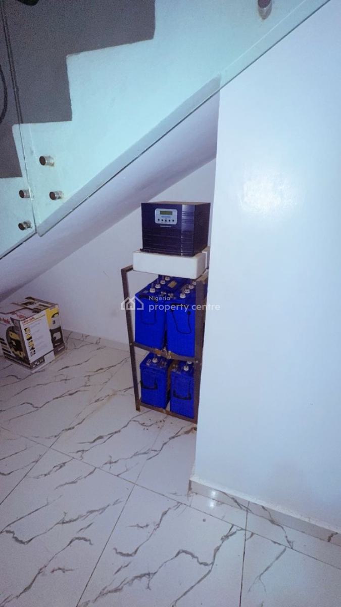 a Fully Furnished 4-bedroom Semi-detached Duplex with a Bq., Peaceview Estate Inside Thomas Estate, Ajah, Lagos, Semi-detached Duplex for Rent