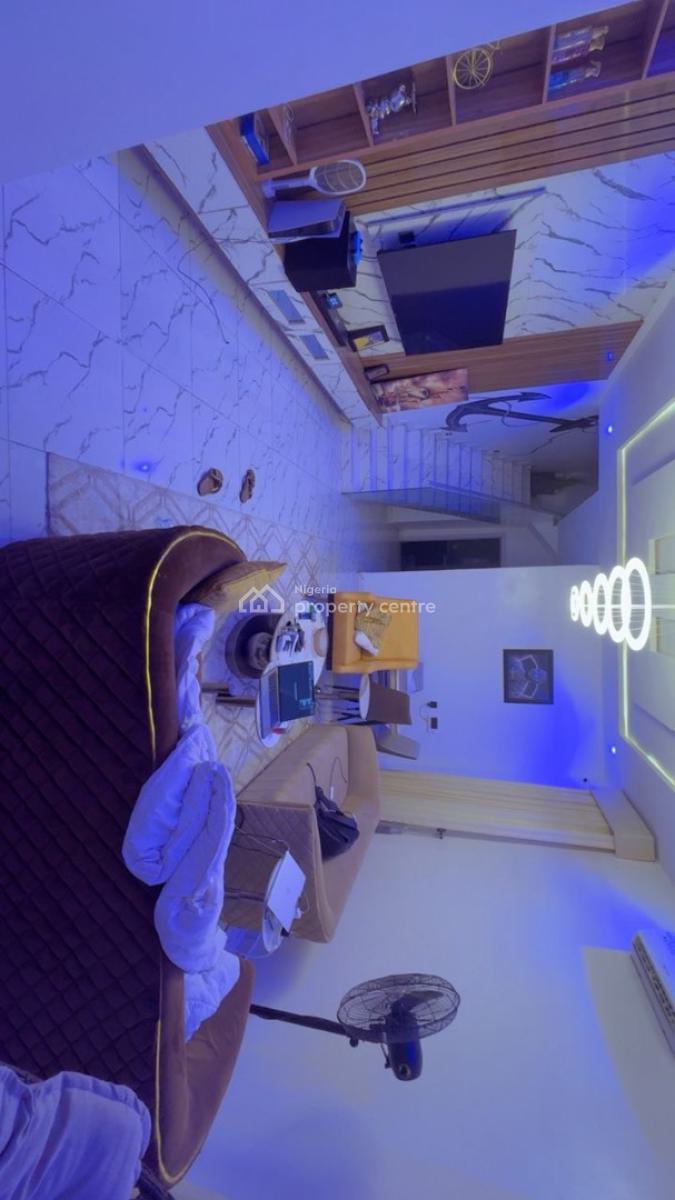 a Fully Furnished 4-bedroom Semi-detached Duplex with a Bq., Peaceview Estate Inside Thomas Estate, Ajah, Lagos, Semi-detached Duplex for Rent