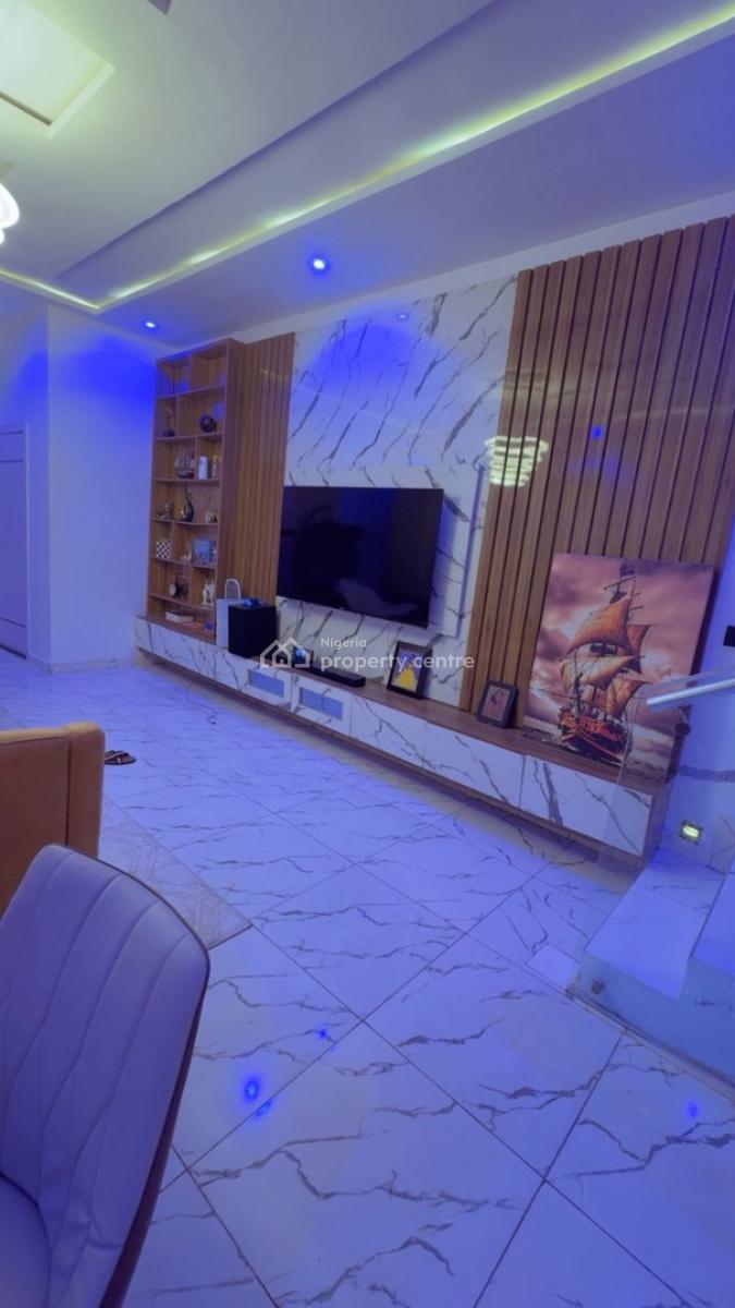 a Fully Furnished 4-bedroom Semi-detached Duplex with a Bq., Peaceview Estate Inside Thomas Estate, Ajah, Lagos, Semi-detached Duplex for Rent