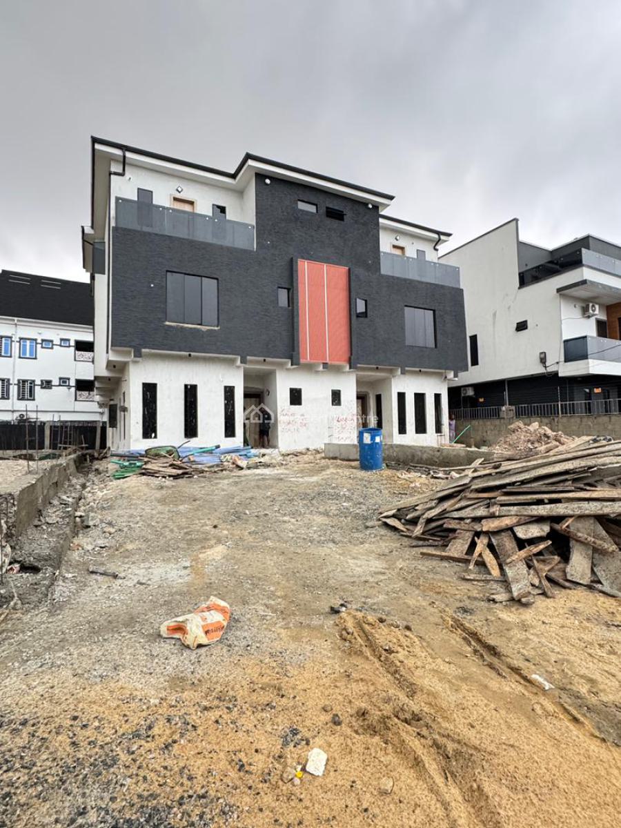 Lovely 4 Bedroom Semi Detached Duplex with a Room Bq, Gbagada, Lagos, Semi-detached Duplex for Sale