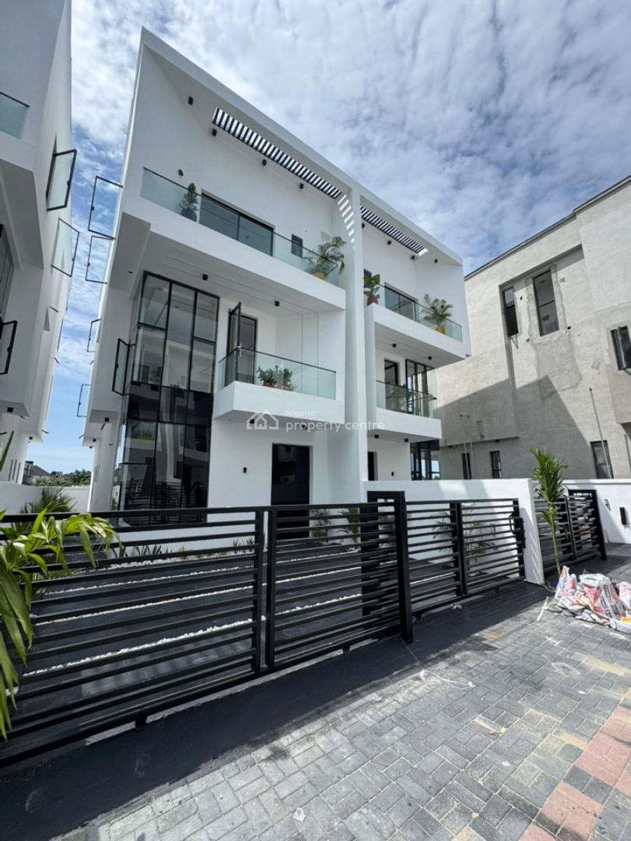 Luxury Newly Built 4-bedroom Semi-detached Duplex with Bq -- Orchid, Orchid, Lekki Phase 1, Lekki, Lagos, Semi-detached Duplex for Sale