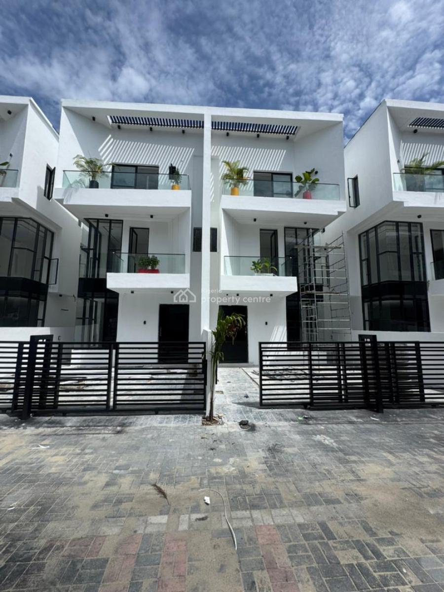 Luxury Newly Built 4-bedroom Semi-detached Duplex with Bq -- Orchid, Orchid, Lekki Phase 1, Lekki, Lagos, Semi-detached Duplex for Sale