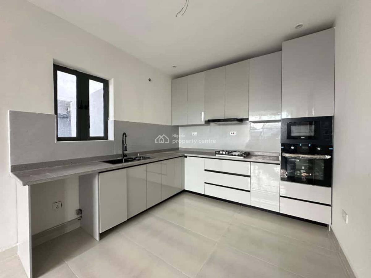 Newly Built 4 Bedroom Terrace Duplex with Bq By Banana Island Estate,, Banana Island Estate, Igbo Efon, Lekki, Lagos, Terraced Duplex for Rent