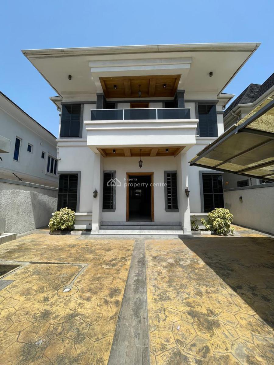5 Bedroom Fully Detached Duplex with Bq, Osapa, Lekki, Lagos, Detached Duplex for Sale