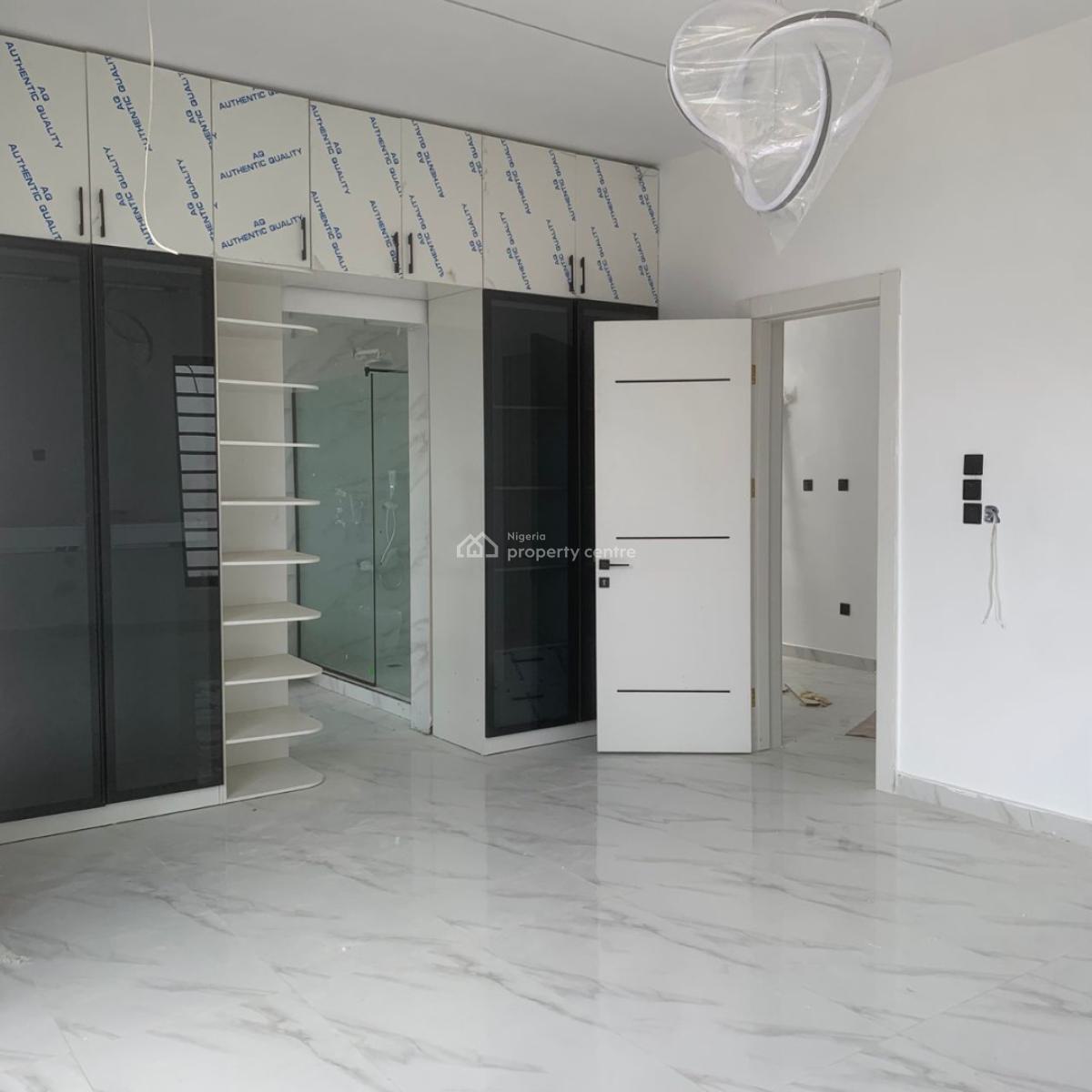 Exquisite 4 Bedroom Duplex with Bq, Solar, Ajah Lekki Palm City, Lekki Phase 2, Lekki, Lagos, Detached Duplex for Sale