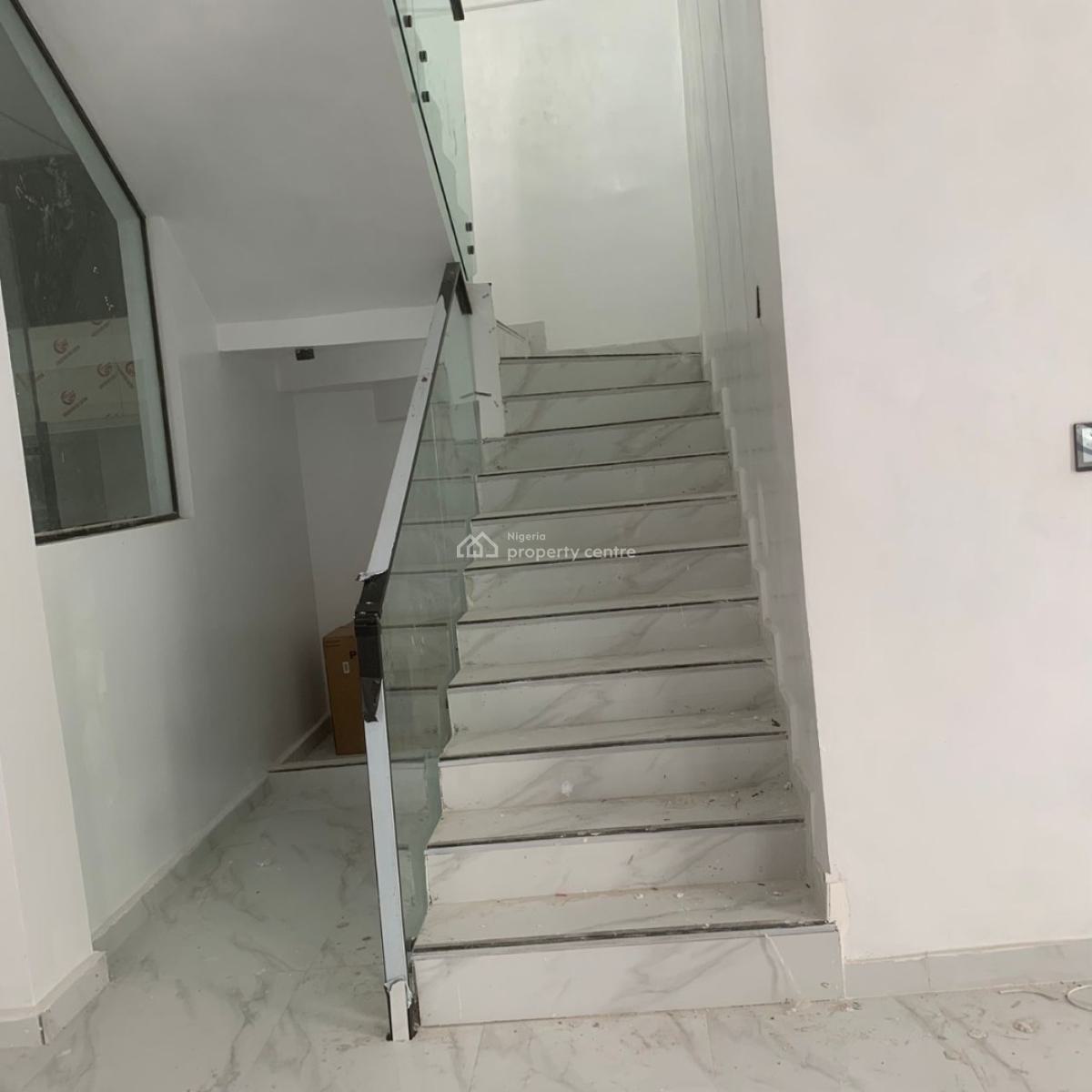 Exquisite 4 Bedroom Duplex with Bq, Solar, Ajah Lekki Palm City, Lekki Phase 2, Lekki, Lagos, Detached Duplex for Sale