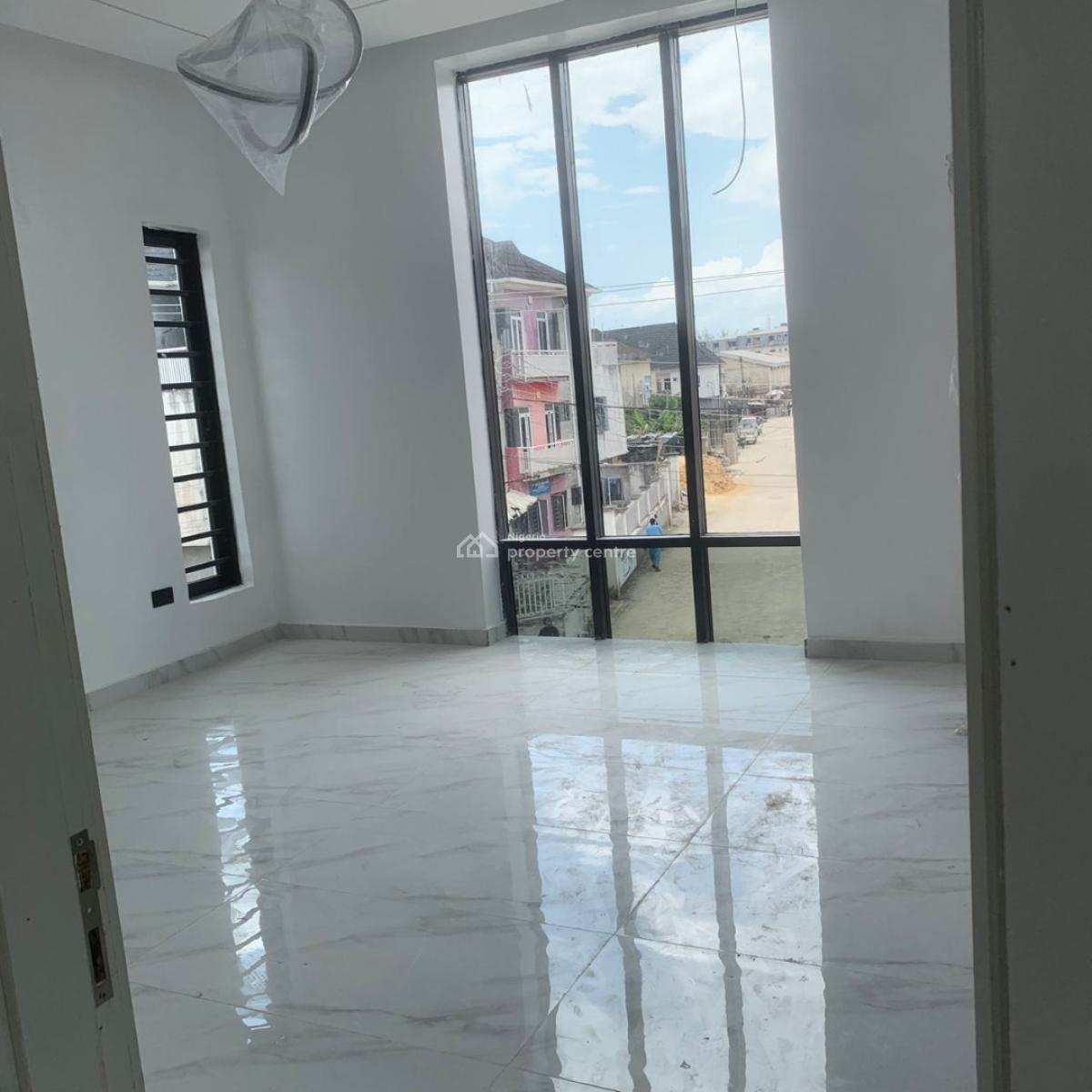 Exquisite 4 Bedroom Duplex with Bq, Solar, Ajah Lekki Palm City, Lekki Phase 2, Lekki, Lagos, Detached Duplex for Sale