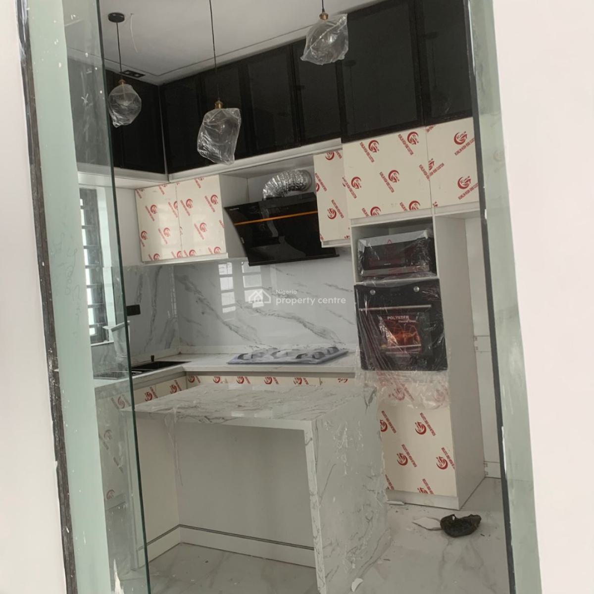 Exquisite 4 Bedroom Duplex with Bq, Solar, Ajah Lekki Palm City, Lekki Phase 2, Lekki, Lagos, Detached Duplex for Sale