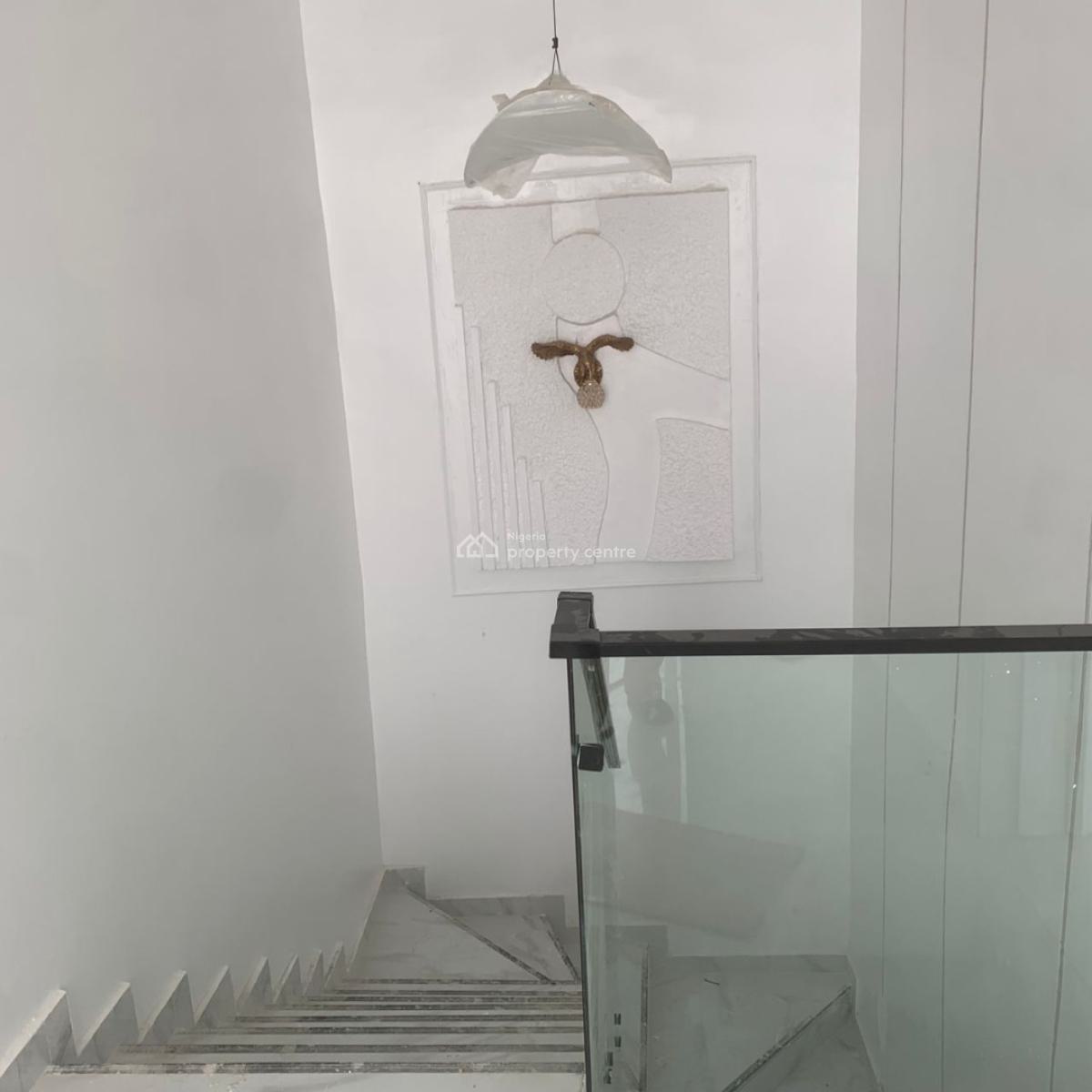 Exquisite 4 Bedroom Duplex with Bq, Solar, Ajah Lekki Palm City, Lekki Phase 2, Lekki, Lagos, Detached Duplex for Sale