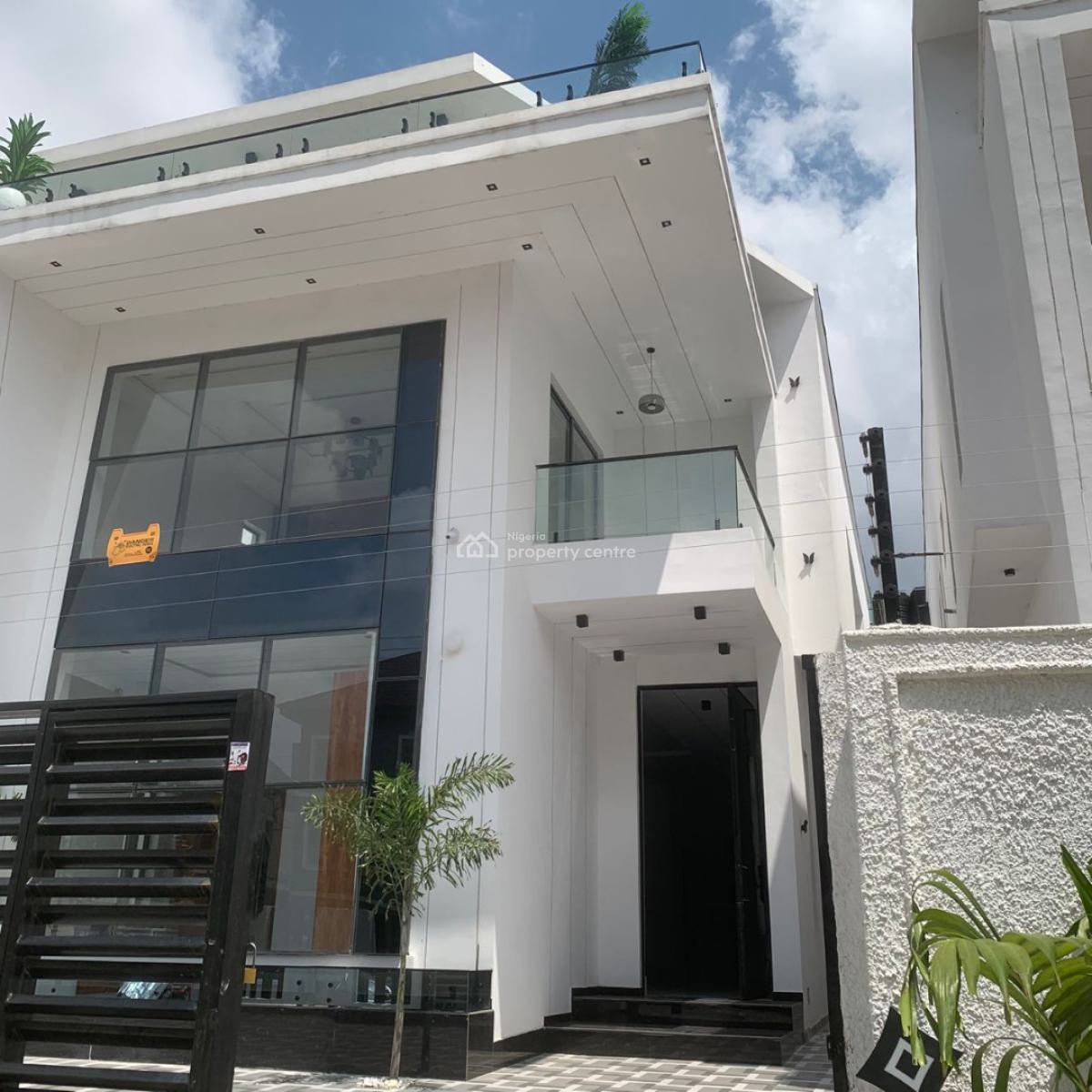 Luxury 5 Bedroom Duplex with Bq Pool Gym, Ajah Lekki Palm City, Lekki Phase 2, Lekki, Lagos, Detached Duplex for Sale