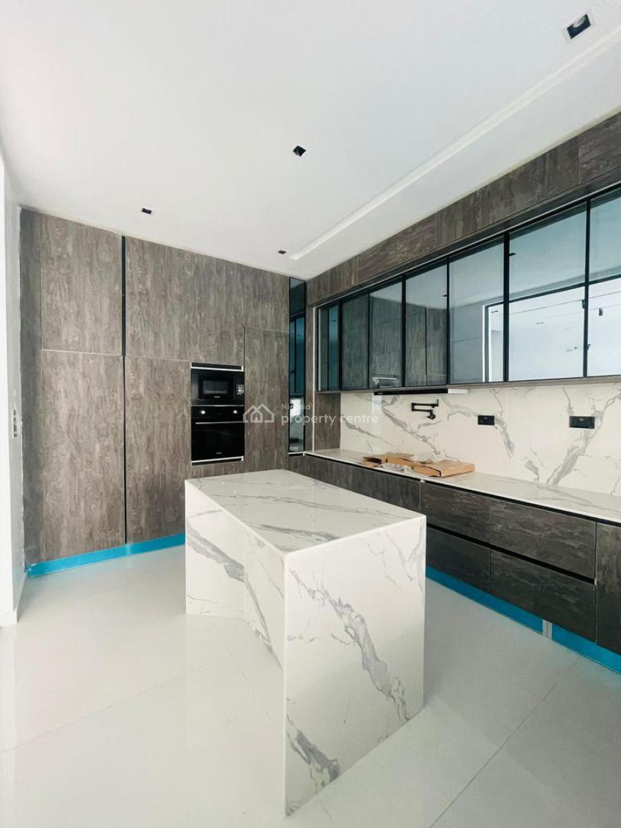 Luxuriously Built 5 Bedroom Semi Detached Duplex Plus Bq & Pool, Contemporary Designed Home with Cinema, Pool, Study, Cowrie Creek, Lekki, Lagos, Semi-detached Duplex for Sale