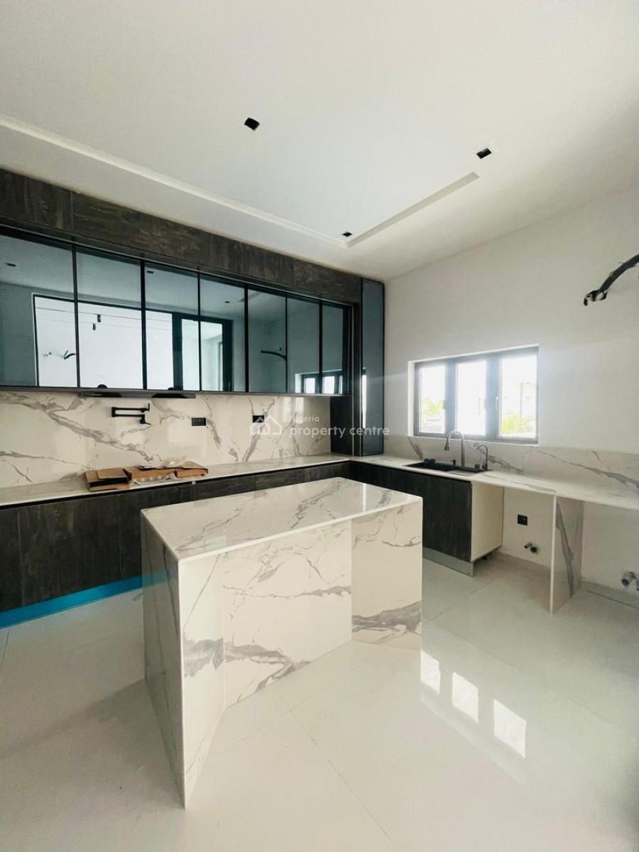 Luxuriously Built 5 Bedroom Semi Detached Duplex Plus Bq & Pool, Contemporary Designed Home with Cinema, Pool, Study, Cowrie Creek, Lekki, Lagos, Semi-detached Duplex for Sale