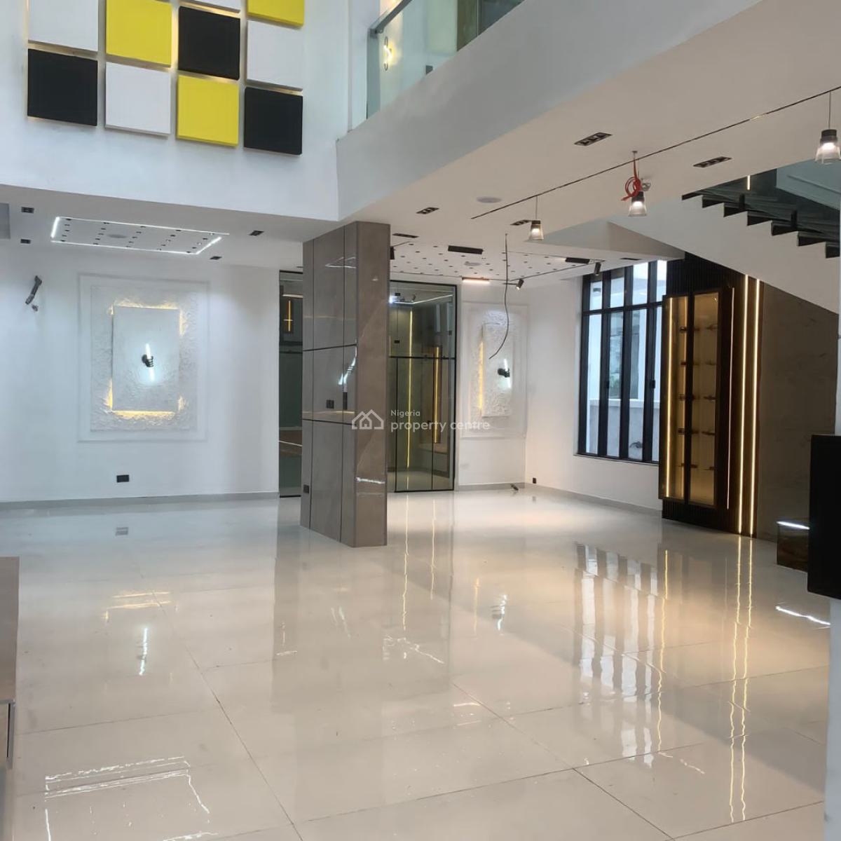 Exquisite 6 Bedroom Detached Duplex Bq Gym Cinema Pool, Hampton Lake Estate Chevron, Lekki Phase 2, Lekki, Lagos, Detached Duplex for Sale