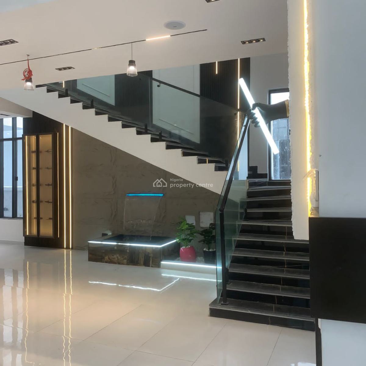 Exquisite 6 Bedroom Detached Duplex Bq Gym Cinema Pool, Hampton Lake Estate Chevron, Lekki Phase 2, Lekki, Lagos, Detached Duplex for Sale