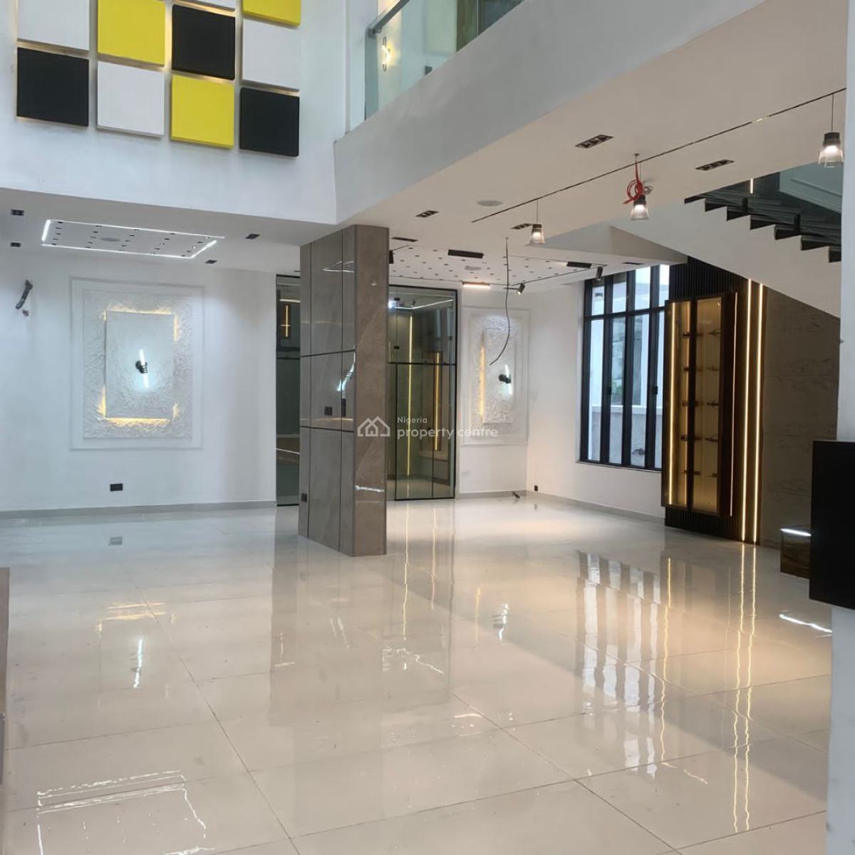 Exquisite 6 Bedroom Detached Duplex Bq Gym Cinema Pool, Hampton Lake Estate Chevron, Lekki Phase 2, Lekki, Lagos, Detached Duplex for Sale