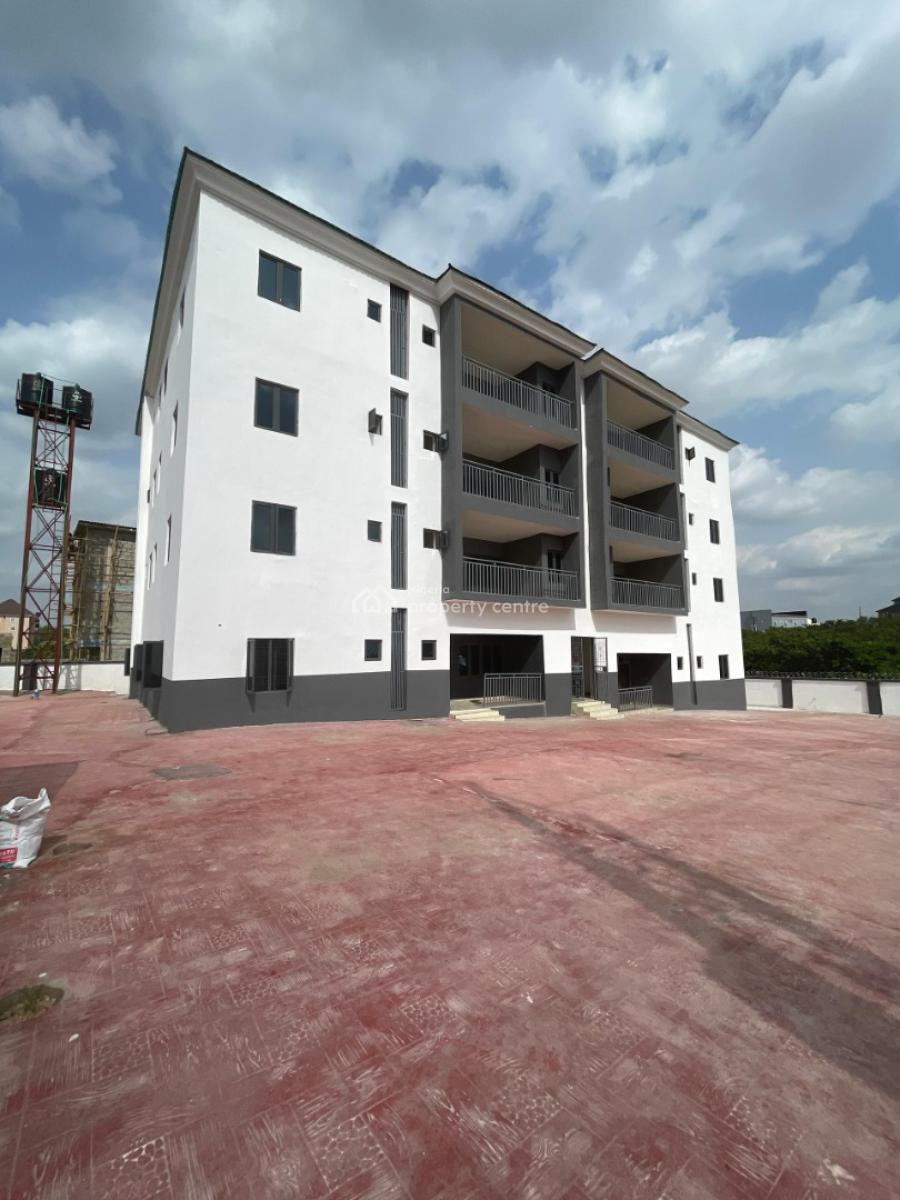Massive Newly Built 3 Bedroom Flat with Bq in a Secure Environment, By Berger Clinic, Life Camp, Abuja, Flat / Apartment for Rent