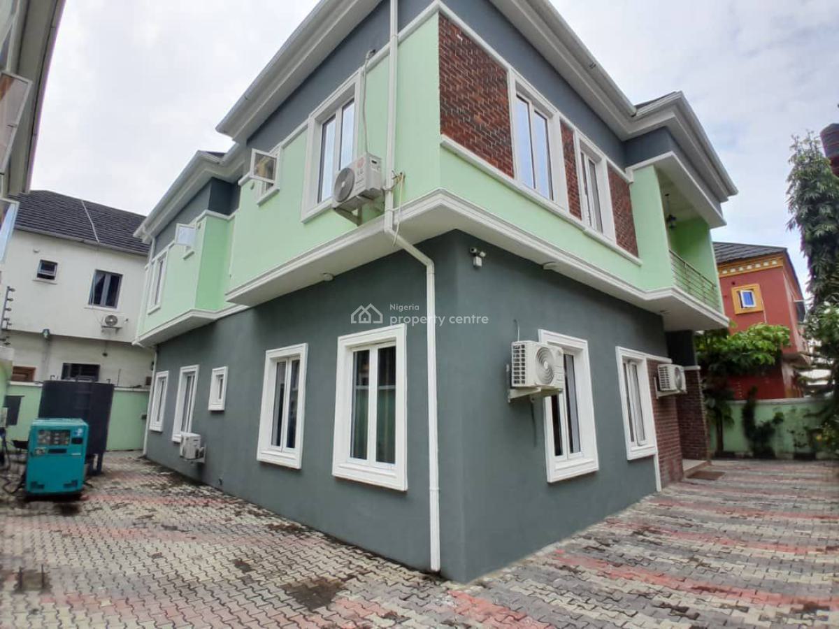 5 Bedroom Fully Furnished  Detached Duplex with Bq, & Generator, Osapa London, Lekki, Lagos, Detached Duplex for Rent