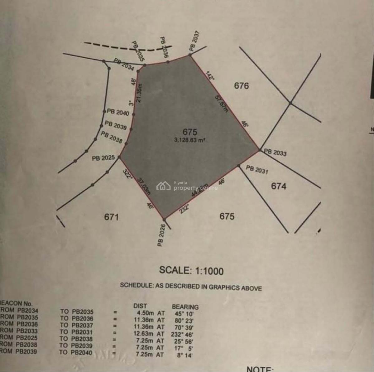a Prime 3,128 Sqm Residential Land, Maitama District, Abuja, Land for Sale