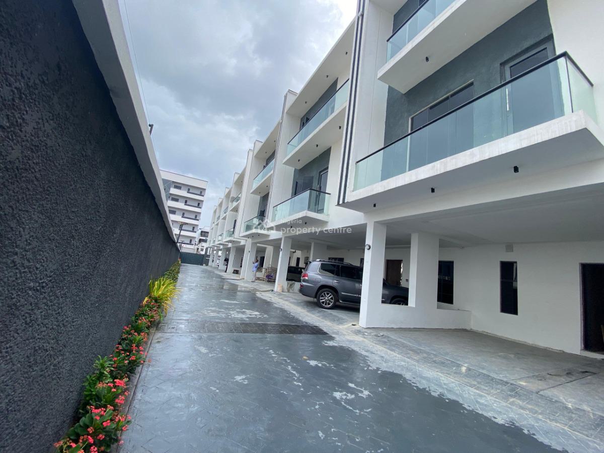 4 Bedrooms Terrace Duplexes with a Bq, Ikate, Lekki, Lagos, Terraced Duplex for Sale