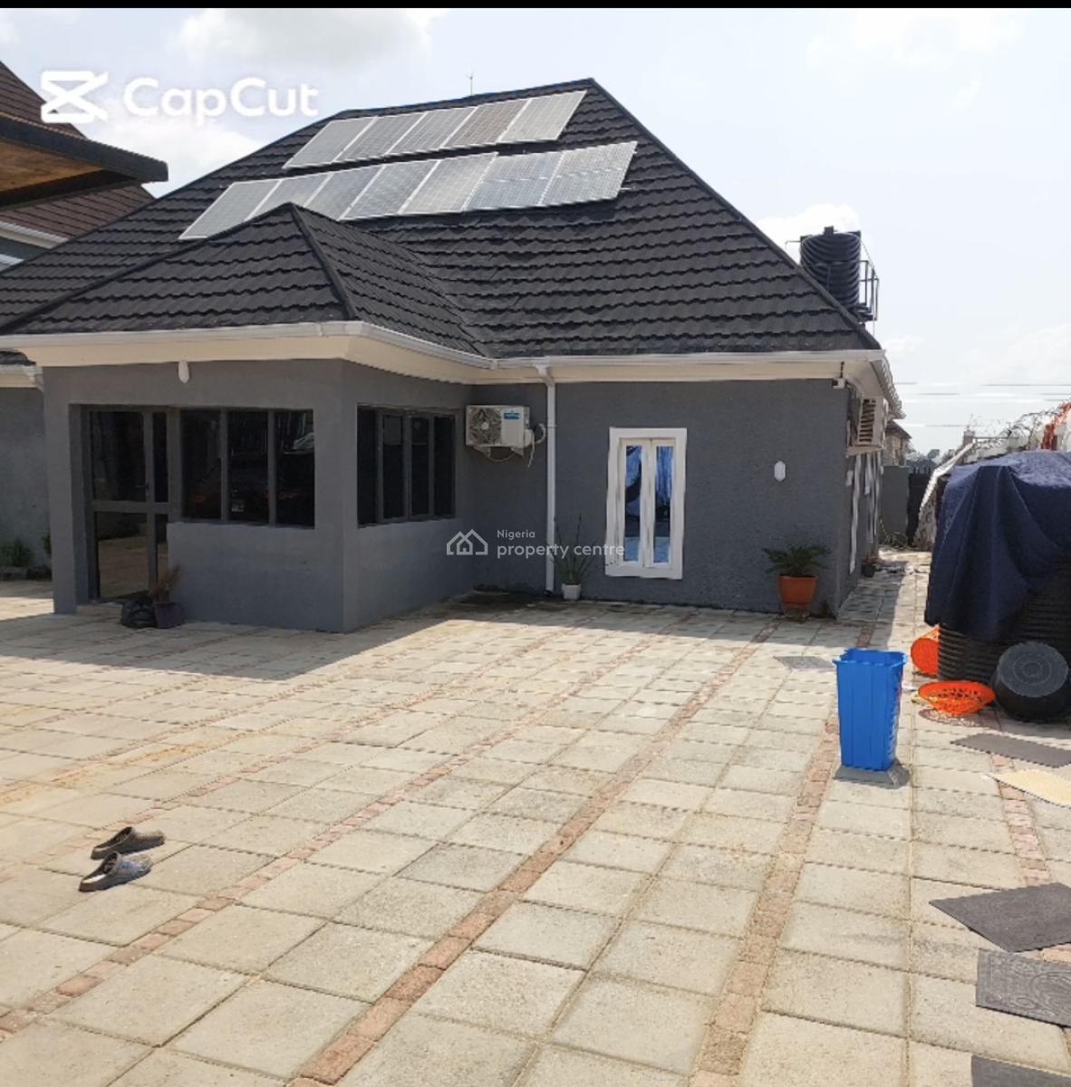 a Completely Furnished 4bedroom Detached Bungalow, Along Lugbe Airport Road, Opposite Shafa Fuel Station, Lugbe District, Abuja, House for Sale