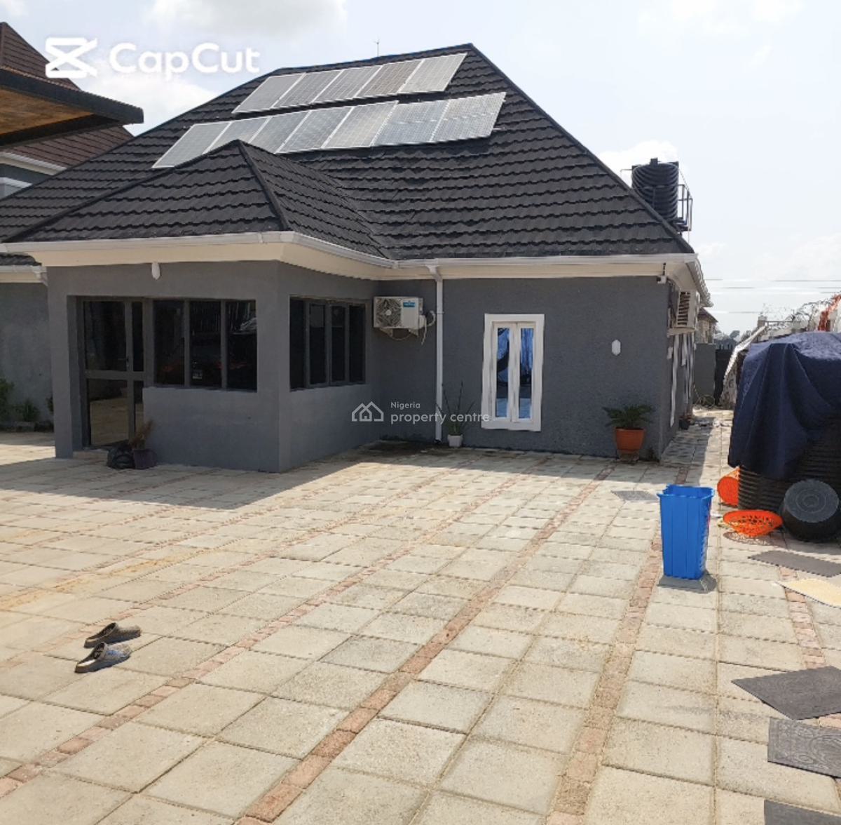 a Completely Furnished 4bedroom Detached Bungalow, Along Lugbe Airport Road, Opposite Shafa Fuel Station, Lugbe District, Abuja, House for Sale