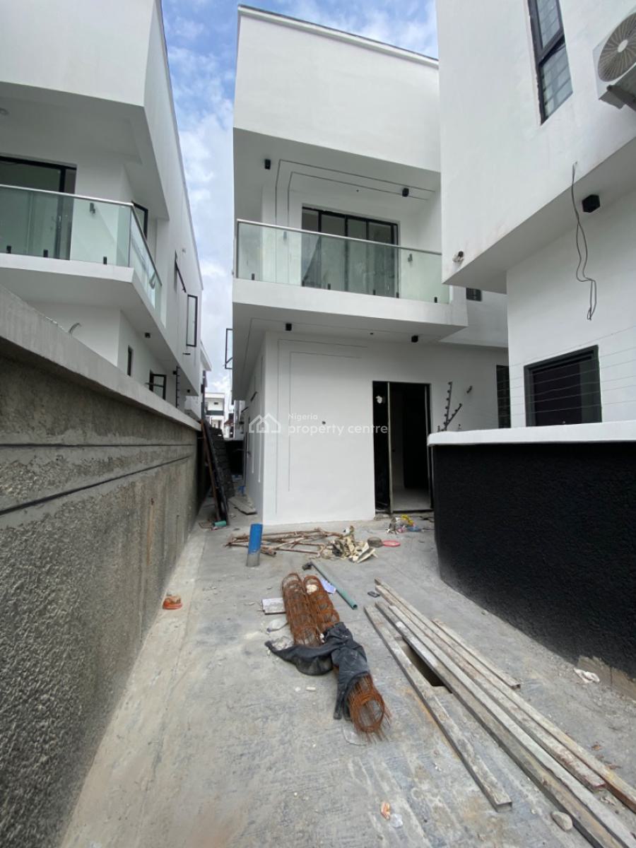 Bran New 4 Bedrooms Semi Detached Duplex with Bq, Chevron, Lekki Phase 2, Lekki, Lagos, Semi-detached Duplex for Rent