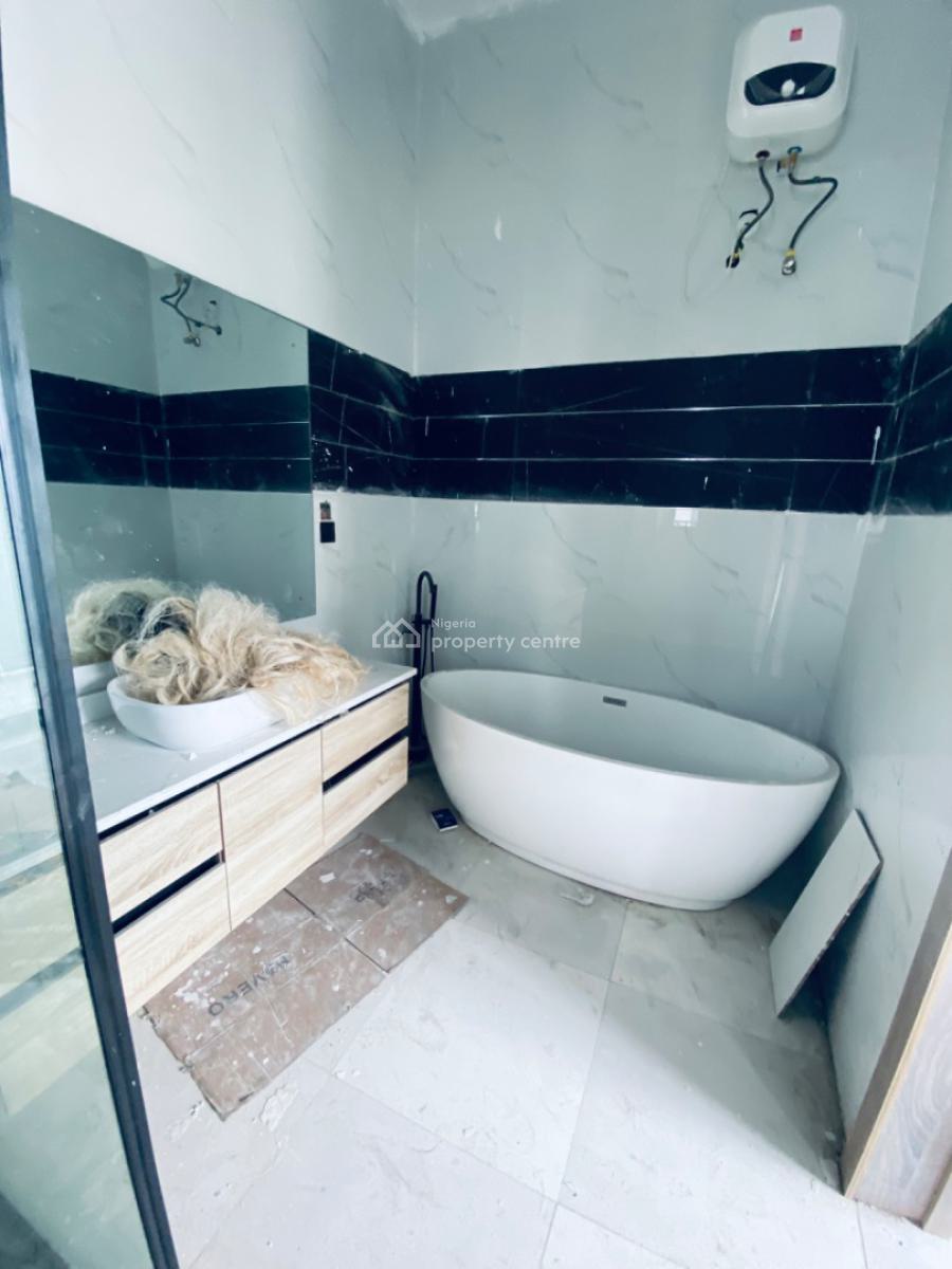 Bran New 4 Bedrooms Semi Detached Duplex with Bq, Chevron, Lekki Phase 2, Lekki, Lagos, Semi-detached Duplex for Rent