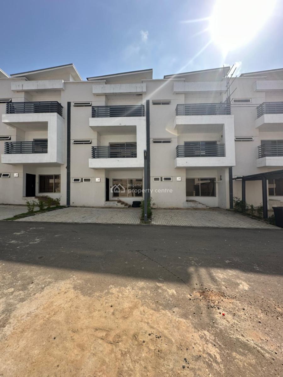 Well Finished 4bedroom Terrace Duplex with Bq, in an Estate Around Godab Lifecamp, Life Camp, Abuja, Terraced Duplex for Rent
