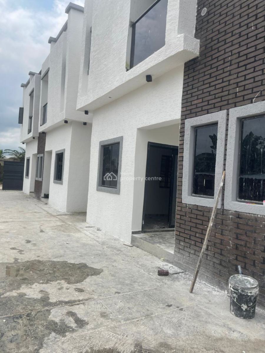 American Standard 3 Bedroom Duplex with Federal Light, Apu Road Off Eneks Rukpoku Link Rd, Eneka, Port Harcourt, Rivers, Terraced Duplex for Rent