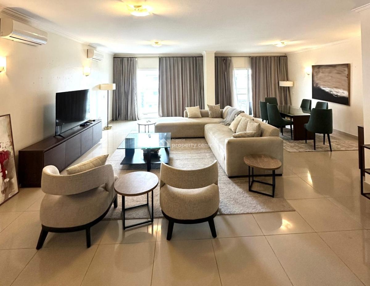 Three (3) Bedroom Flat with Bq, Old, Ikoyi, Lagos, Flat / Apartment for Rent