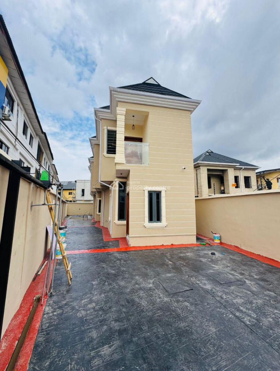 Gorgeously Built 4 Bedroom Fully Detached Plus Pool & Bq in a Serene E, Ogba, Ikeja, Lagos, Detached Duplex for Sale