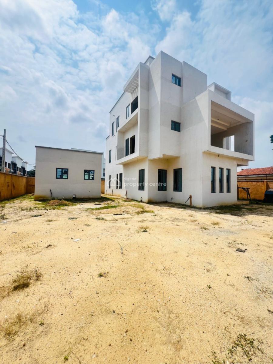 Nicely Built 6 Bedroom Mansion Plus Study,2 Units of 1 Bedroom Self Co, Ikeja Gra, Ikeja, Lagos, House for Sale