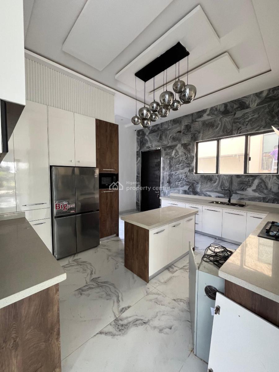 Exquisitely Built 5 Bedroom Detached with Cinema,elevator ,pool and Bq, Osapa, Lekki, Lagos, Detached Duplex for Sale