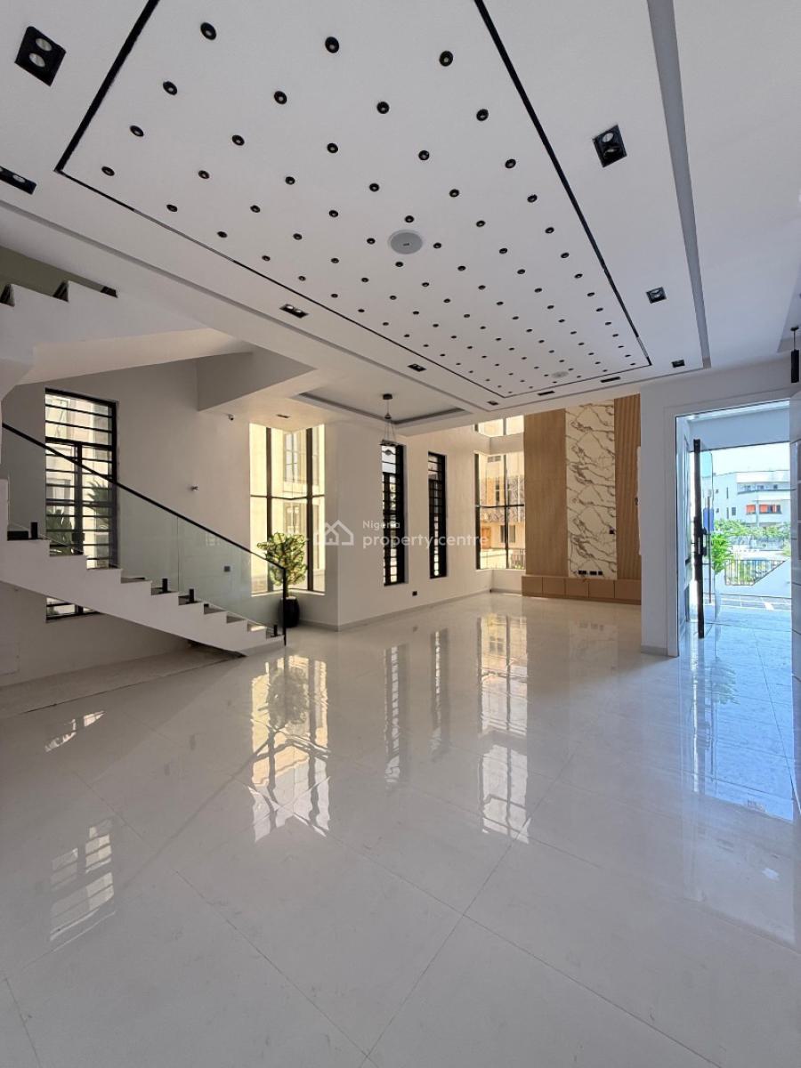 Exquisite 5 Bedroom Detached with Cinema, Rooftop Terrace ,pool and Bq, Osapa, Lekki, Lagos, Detached Duplex for Sale