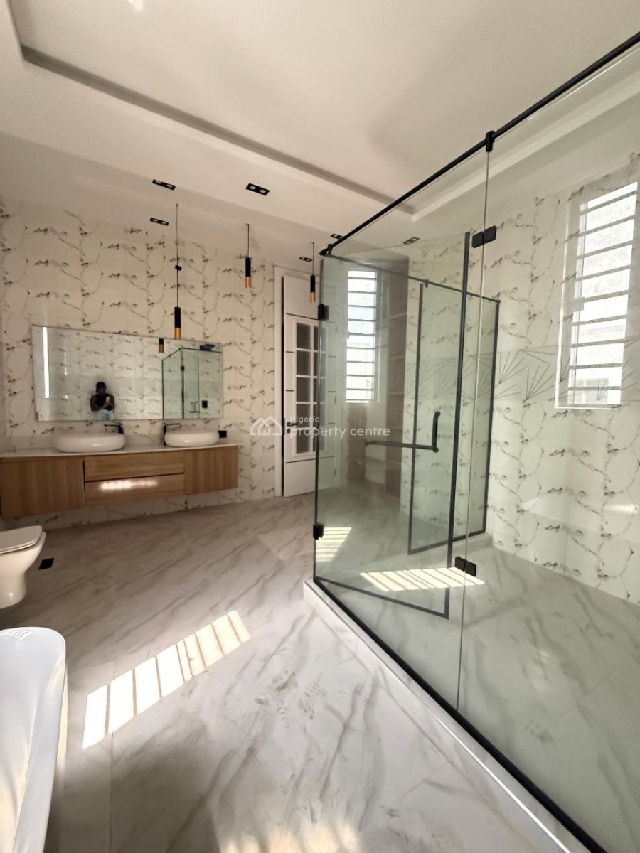 Exquisite 5 Bedroom Detached with Cinema, Rooftop Terrace ,pool and Bq, Osapa, Lekki, Lagos, Detached Duplex for Sale