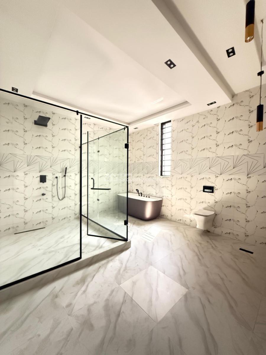 Exquisite 5 Bedroom Detached with Cinema, Rooftop Terrace ,pool and Bq, Osapa, Lekki, Lagos, Detached Duplex for Sale