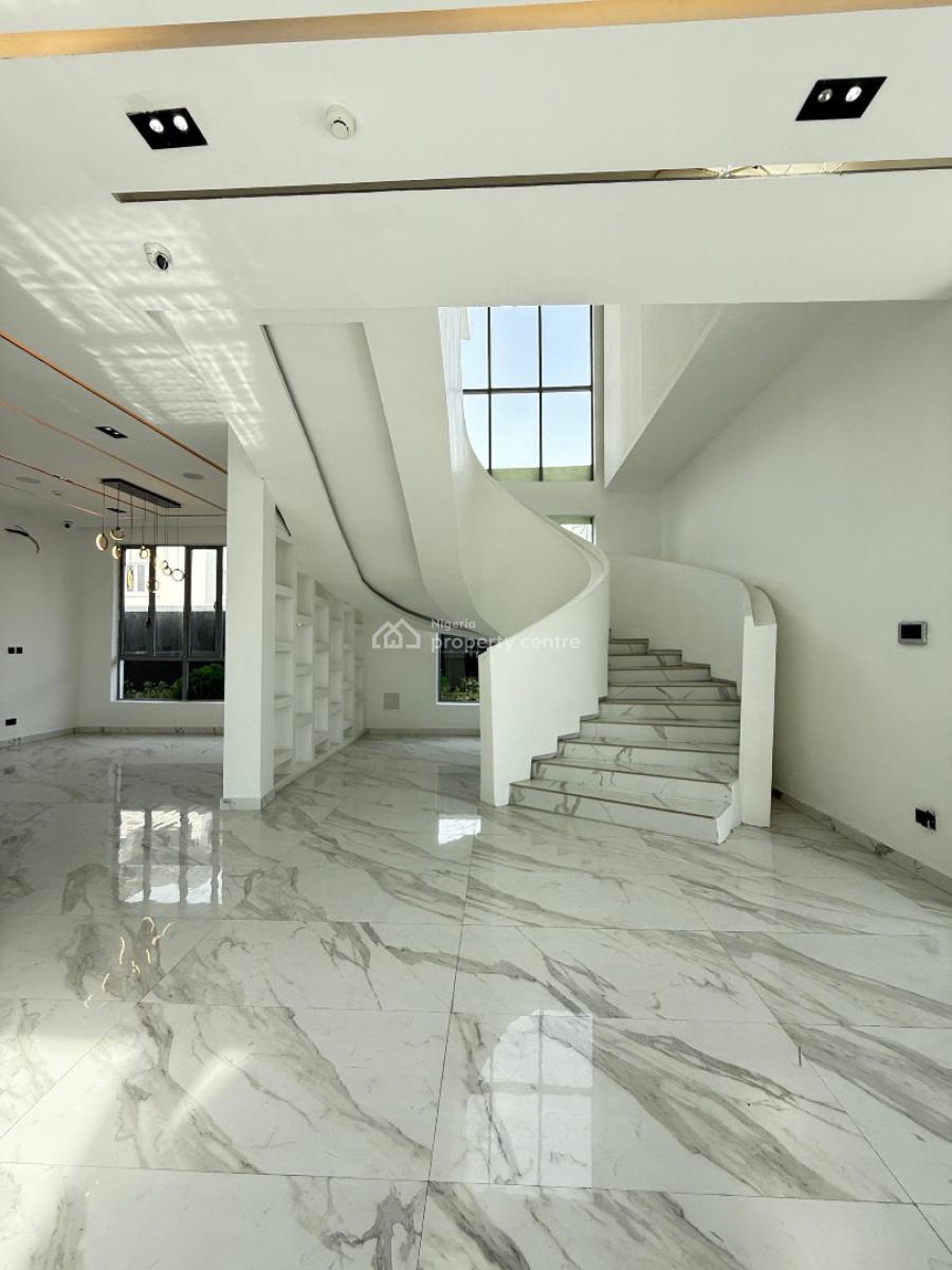 Exquisite 5 Bedroom Detached with Cinema, Rooftop Terrace ,pool and Bq, Osapa, Lekki, Lagos, Detached Duplex for Sale