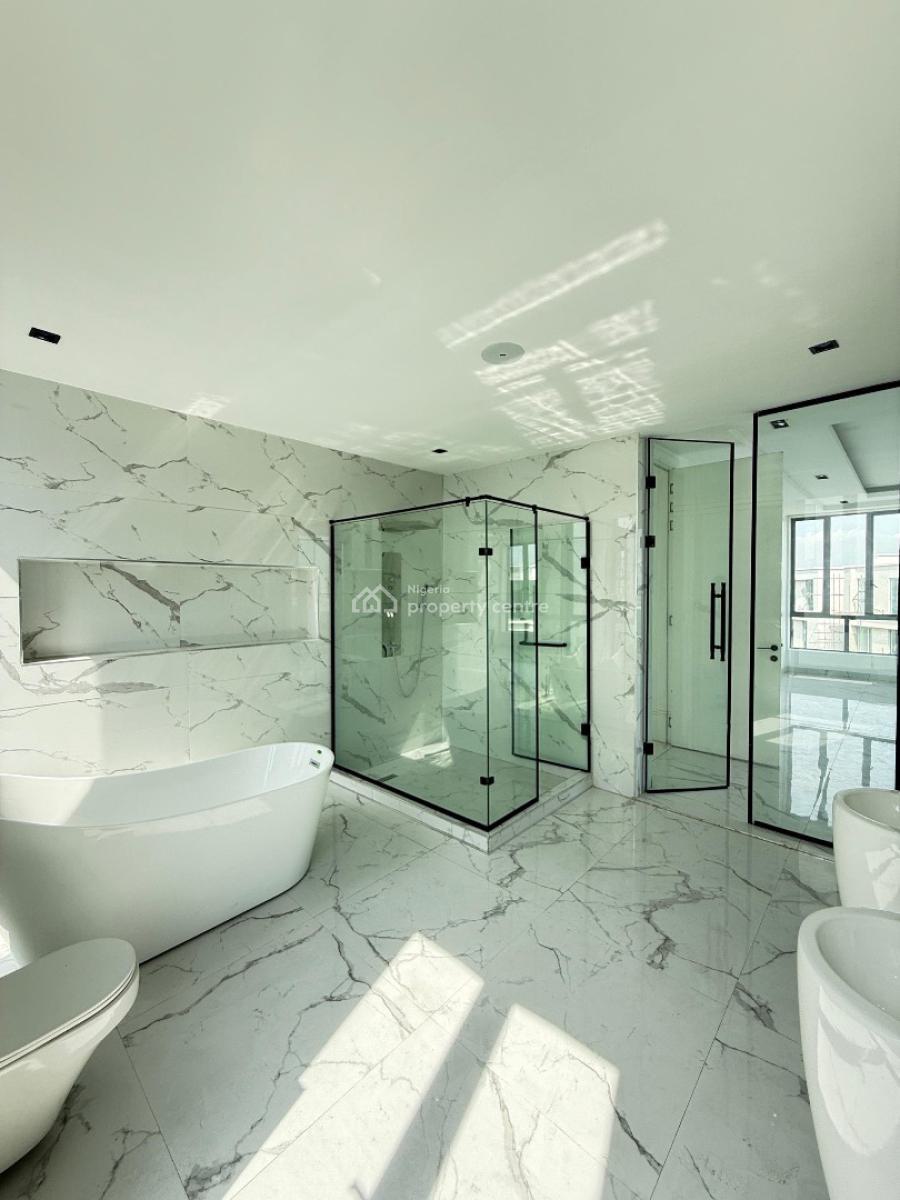 Exquisite 5 Bedroom Detached with Cinema, Rooftop Terrace ,pool and Bq, Osapa, Lekki, Lagos, Detached Duplex for Sale