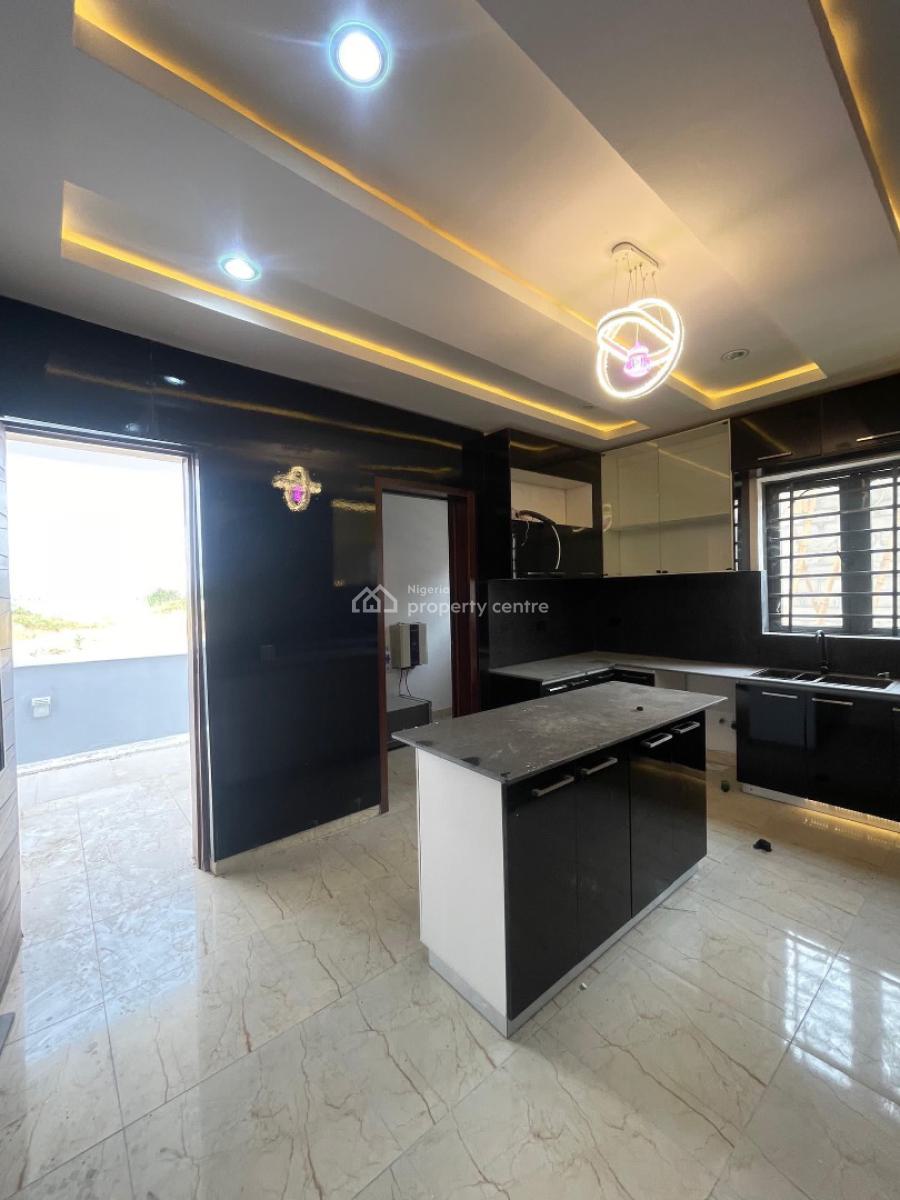 Exquisite 5 Bedroom Detached Duplex with Rooftop Terrace, Pool and Bq, Osapa, Lekki, Lagos, Detached Duplex for Sale