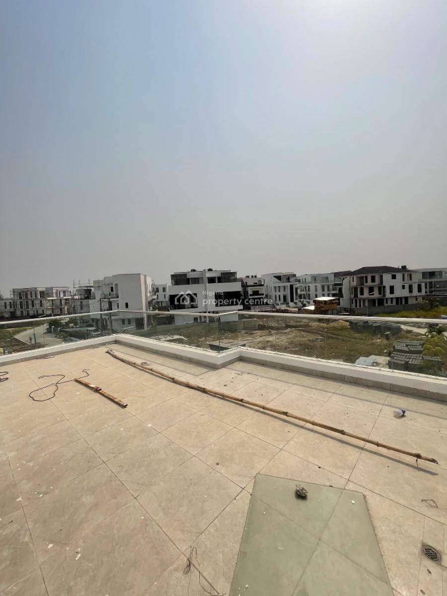 Exquisite 5 Bedroom Detached Duplex with Rooftop Terrace, Pool and Bq, Osapa, Lekki, Lagos, Detached Duplex for Sale