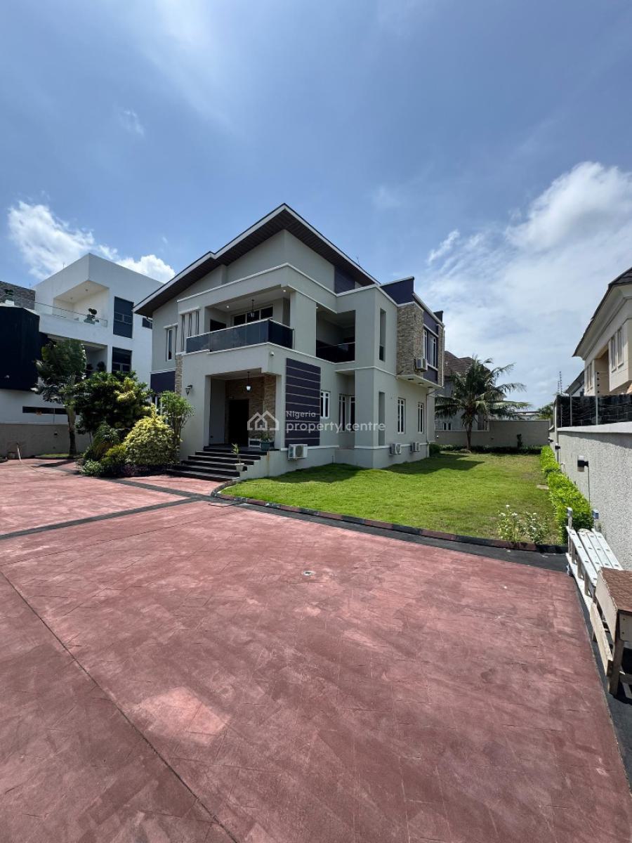 Exquisitely Built 5 Bedroom Detached Rooftop Terrace and Bq, Osapa, Lekki, Lagos, Detached Duplex for Sale