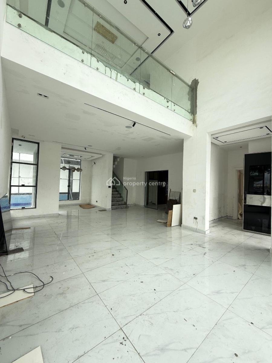 Exquisite 5 Bedroom Detached with Cinema, Rooftop Terrace ,pool and Bq, Osapa, Lekki, Lagos, Detached Duplex for Sale