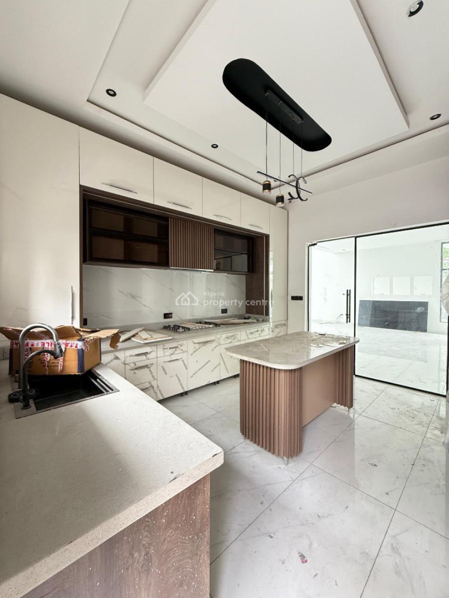 Exquisite 5 Bedroom Detached with Cinema, Rooftop Terrace ,pool and Bq, Osapa, Lekki, Lagos, Detached Duplex for Sale