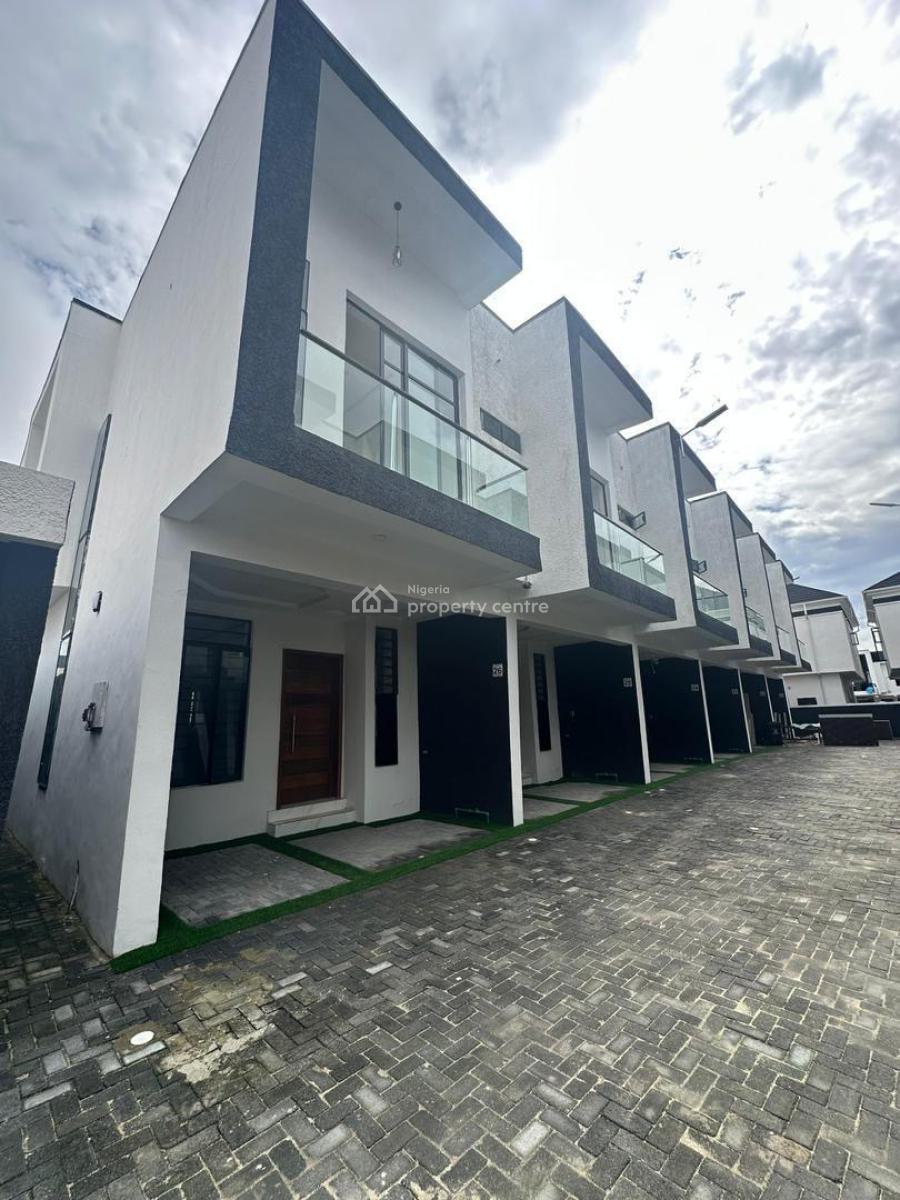 Modern and Stylish 3 Bedroom Terraced Duplex in a Secure Estate, Great Value Home with Detailed Tasteful Finishing, Ikota, Lekki, Lagos, Terraced Duplex for Sale