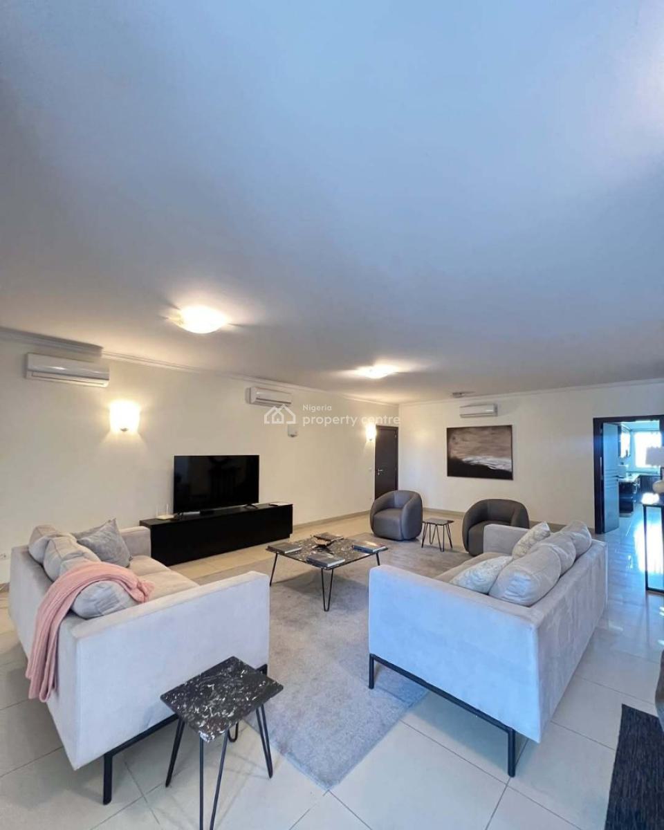 Luxury Furnished 3 Bedrooms Apartment (11th Floor), Ikoyi, Lagos, Flat / Apartment for Rent
