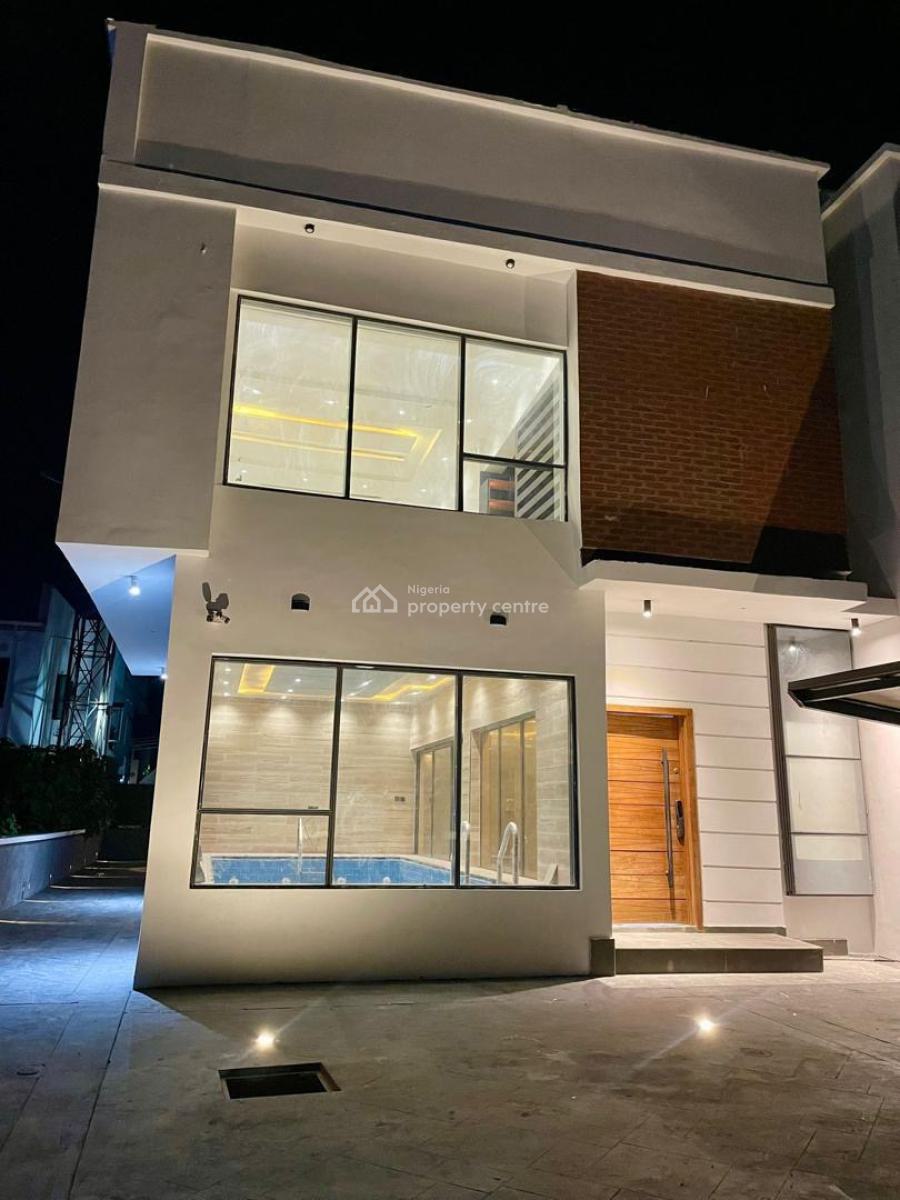 4 Bedrooms Fully Detached Duplex with  Bq., Lekki County, Ikota, Lekki, Lagos, Detached Duplex for Sale