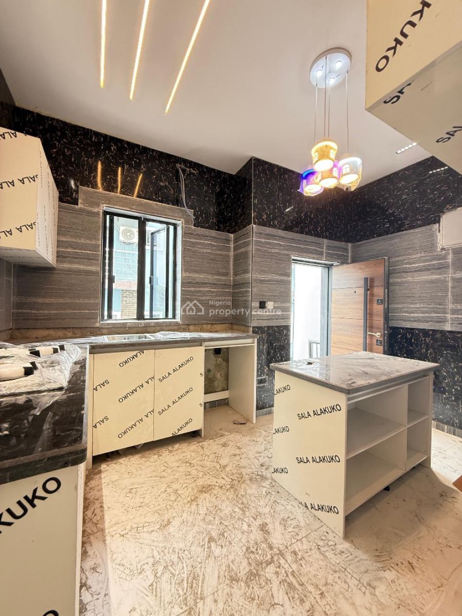 Exquisitely Built 5 Bedrooms Semi Detached Duplex with Bq, Osapa, Lekki, Lagos, Semi-detached Duplex for Sale