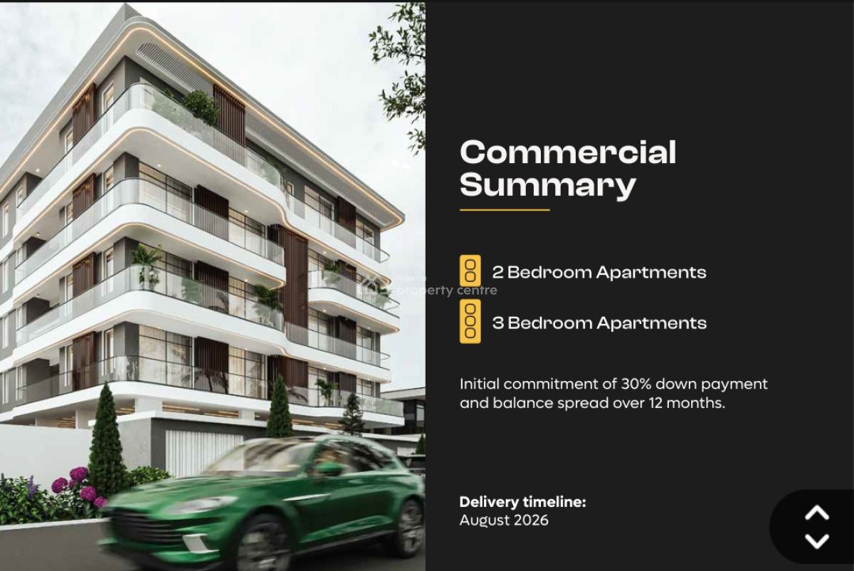 Spacious Massive Luxury 2 & 3bedroom Flat Apartment, Secure Estate Off Admiralty Wey Lekki Phase One, Lekki Phase 1, Lekki, Lagos, Block of Flats for Sale