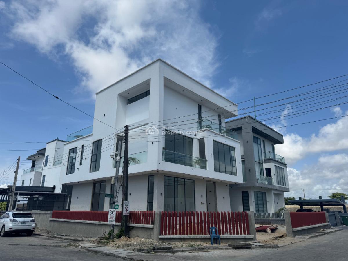 Luxurious 5 Bedrooms Detached House with Bq, Victoria Park, Osapa, Lekki, Lagos, Detached Duplex for Sale