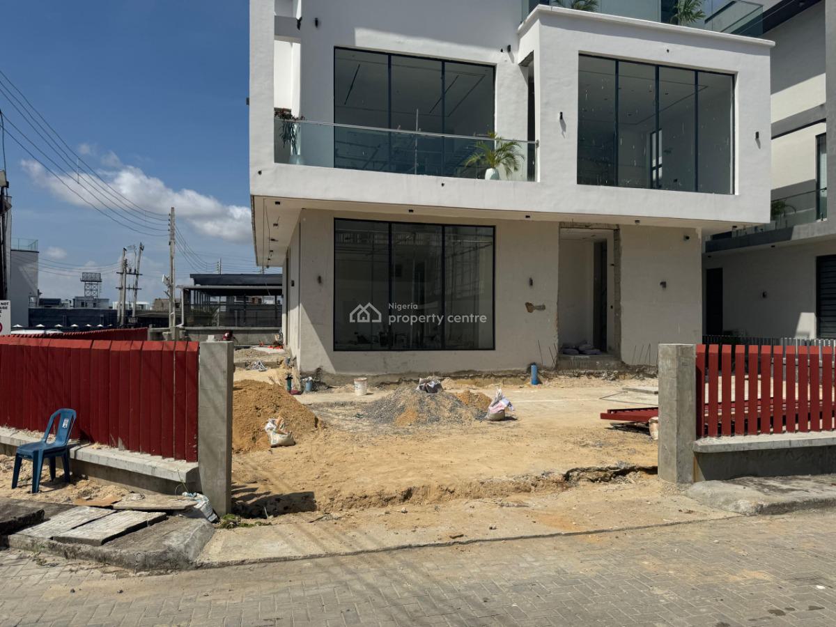 Luxurious 5 Bedrooms Detached House with Bq, Victoria Park, Osapa, Lekki, Lagos, Detached Duplex for Sale
